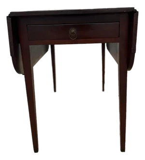 A Antique Federal Mahogany Dropleaf Pembroke Table, Pennsylvania, Circa 1820’s