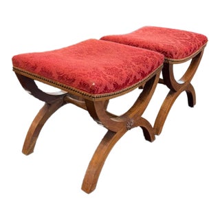 Pair of Italian Empire Benches For Sale