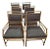 Set of 4 McGuire Bamboo Dining Side Chairs For Sale