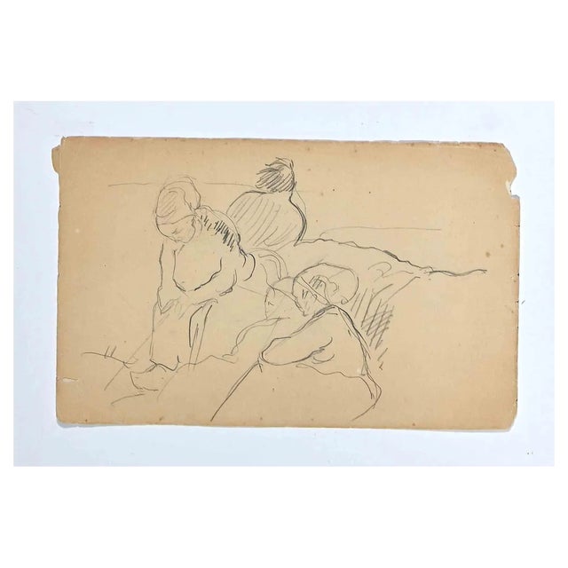 Charles Filiger, Portraits, Original Drawing, Late 19th-Century For Sale