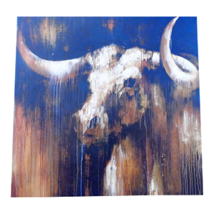 Bull Painting -Bull Art - Bull Print - Fine Art - From Original Oil Painting