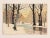 Winter Forest, Early 20th-Century, Oil on Plate, Framed For Sale - Image 4 of 10