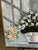 Paper Floral Relief Conservatory Collection, Four Seasons - “Winter Whites” - Designed by Cheryl P. Kohloff For Sale - Image 7 of 9