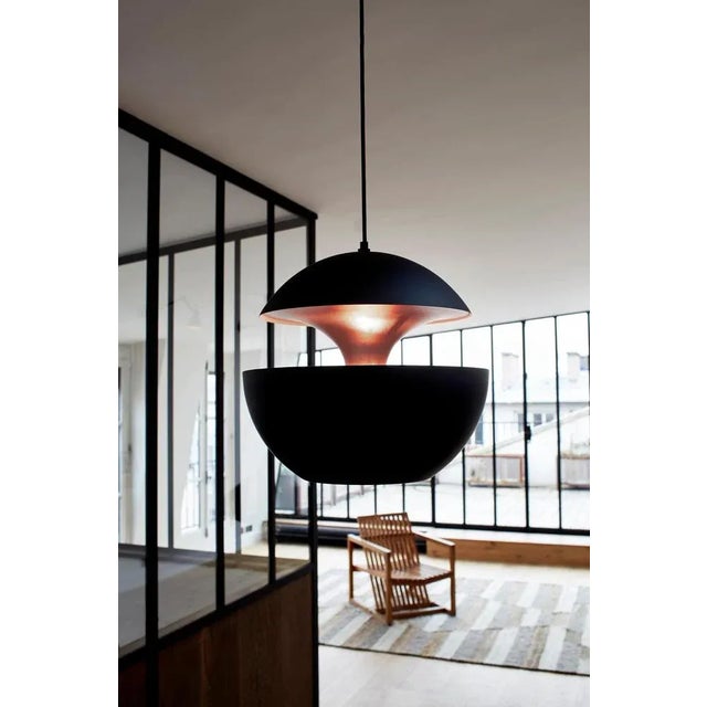 Here comes the sun extra large black and copper pendant lamp by bertrand balas dimensions: d 45 x h 45 cm materials:...