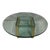 1970s Round Glass Mid Century Coffee Table For Sale
