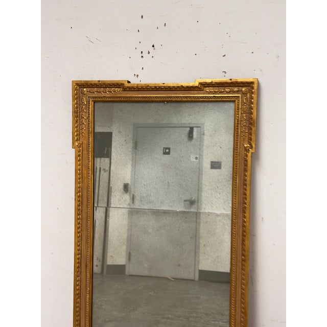 Neoclassical Giltwood Wall Mirror, Antique For Sale - Image 4 of 12
