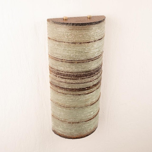 Large Glass Wall Light by Albano Poli for Poliarte, 1960s For Sale - Image 12 of 14