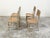 18th Century Set of Four French 18th Century Painted Side Chairs with Liberal Arts Allegory For Sale - Image 5 of 10