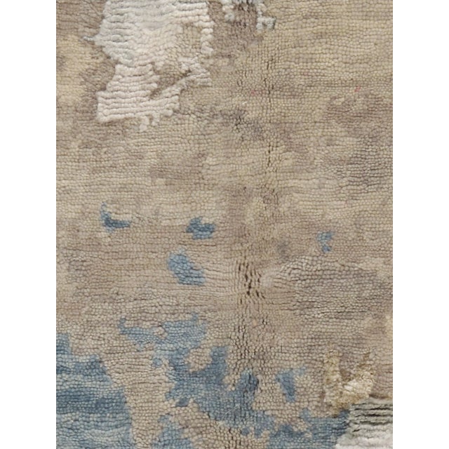 Contemporary Abstract Viscose Contemporary Handwoven Rug 8' X 10' For Sale - Image 3 of 11