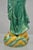 Late 19th Century Antique Chinese Green Sancai Glazed Pottery 21" Guanyin Sculpture Figure For Sale - Image 11 of 12