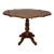 20th Century Spanish Mariano Garcia Carved Pedestal Center Table For Sale