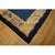 1920s Blue Ground Geometric Antique Chinese Peking Rug 6'10" X11'8" Wool Carpet For Sale - Image 9 of 11