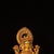 Metal Late 20th Century Gilt Bronze White Tara Statue With Painted Face, 1kg For Sale - Image 7 of 9