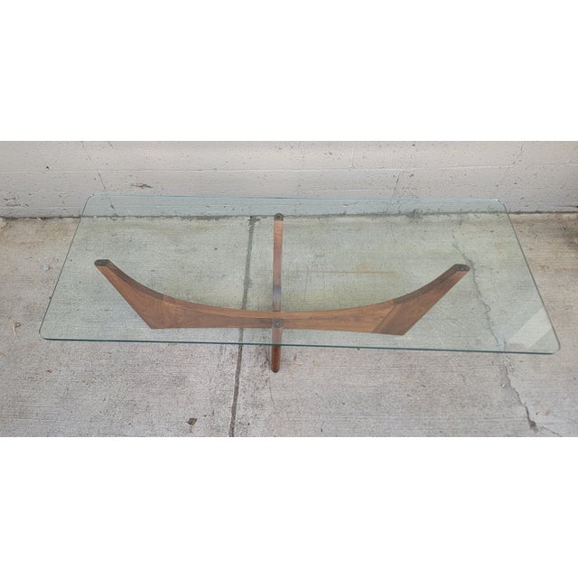 Wood Adrian Pearsall Sculptural "Stingray" Coffee Table #2399-Tc For Sale - Image 7 of 13