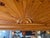 1970s Large Vintage Chapman Carved Pine Wood Fan Arch Top Wall Mirror – 1972 For Sale - Image 5 of 12