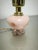 Pink Murano Lamp with Amber Glass, 1950s, in Very Good conditions. Designed 1950 to 1959 European Plug (up to 250V).The...
