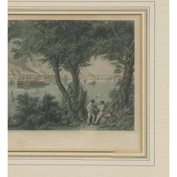 D. Appleton & Company, The City of St. Louis, 1872, Print For Sale - Image 4 of 5