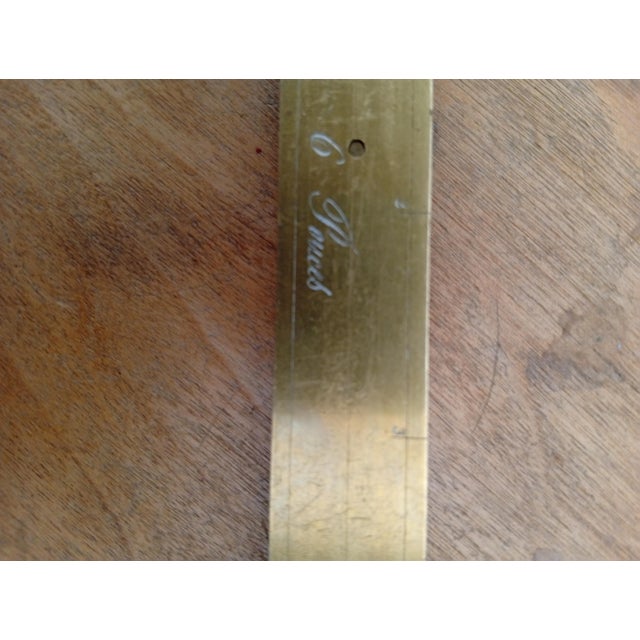 Antique Square Brass Surveyors, 1800 For Sale - Image 3 of 5