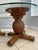 Hollywood Regency Vintage Pineapple Pedestal Glass Top Dining Table For Sale - Image 3 of 12