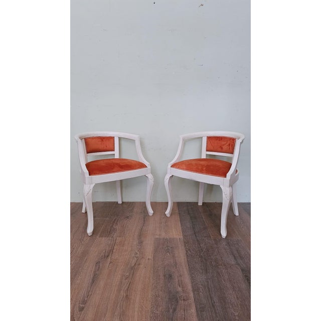 Ivory Pozzetti Chairs, 1930s, Set of 2 For Sale - Image 8 of 9