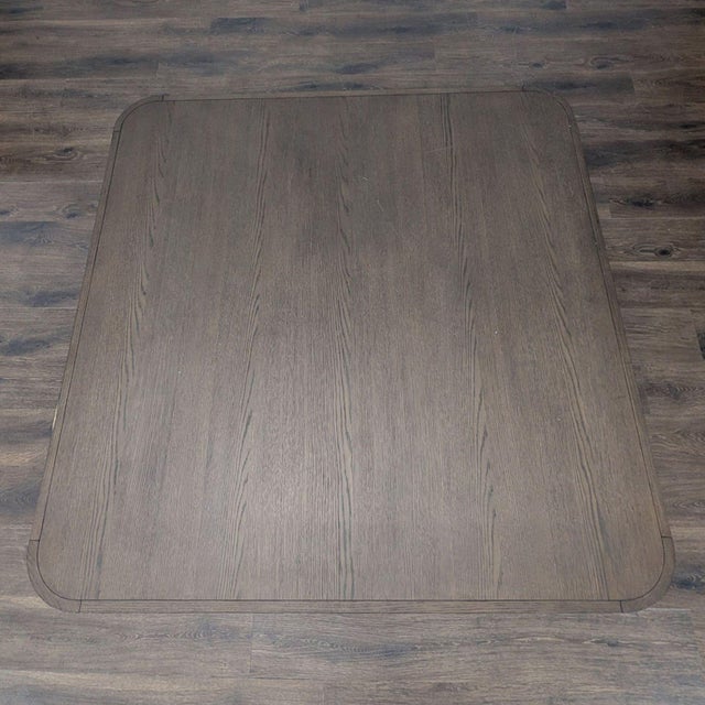 Resource Decor Restoration Hardware Square Wood Coffee Table For Sale - Image 4 of 9