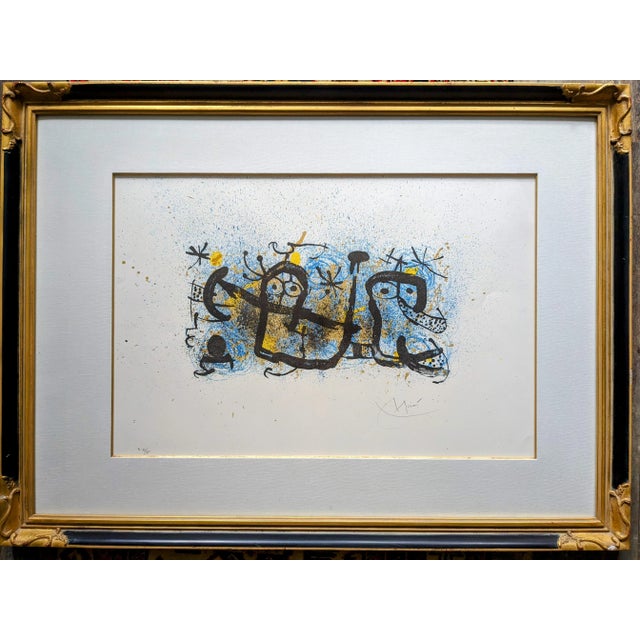 Joan Miro, Ma de Proverbis / My Proverb, Original Hand-Signed Color Lithograph, 1970 For Sale - Image 10 of 10