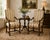 Pair of Pearson Furniture Armchairs – Striped Upholstery & Curved Silhouette For Sale - Image 14 of 15
