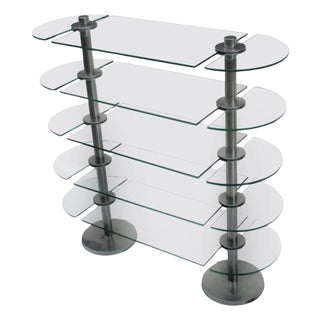 Art Deco Etagere Display Shelf By Siegel, France 1930 For Sale