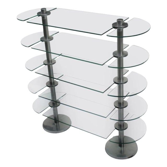 Art Deco Etagere Display Shelf By Siegel, France 1930 For Sale