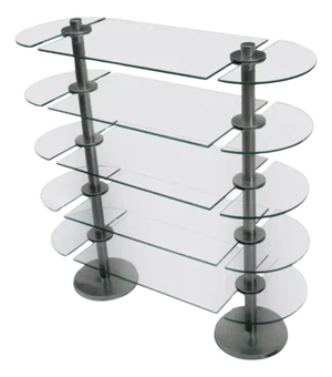 Art Deco Etagere Display Shelf By Siegel, France 1930