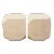 Vintage Restored Ron Seff Shagreen and Bone Dice Side or End Tables Pair Of, Rare For Sale