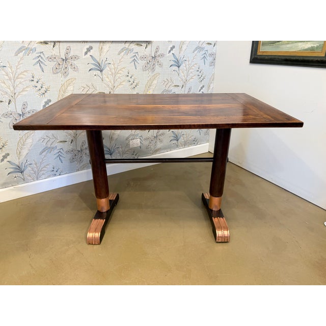 Wood 19th Century French Bistro Table For Sale - Image 7 of 10