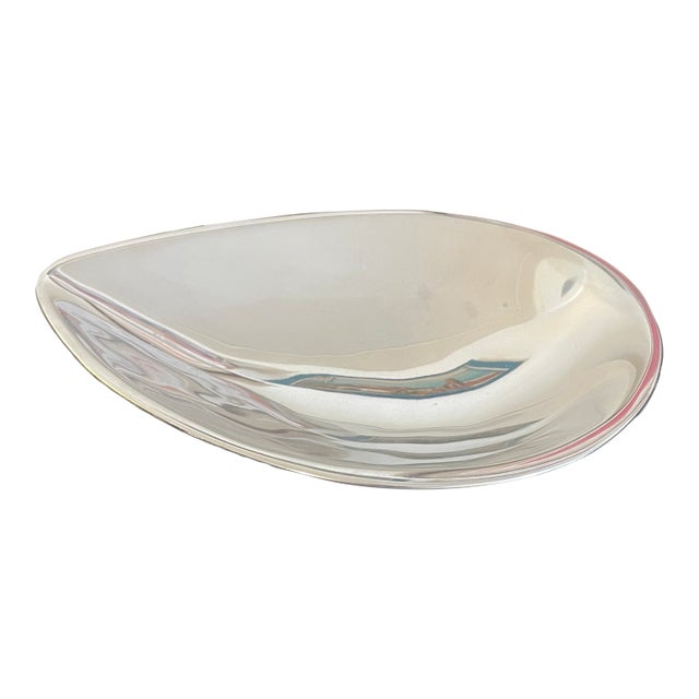 Uniqe Alloy Bowl by Nambe For Sale