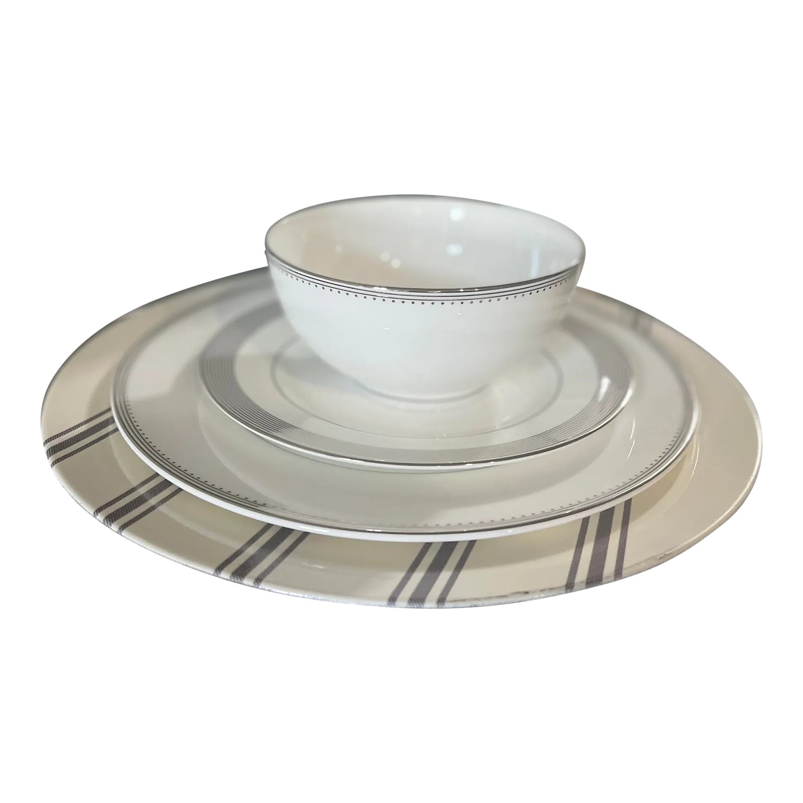 Wedgwood Designed by Vera Wang Grosgrain 6 Boxes of 4-Piece Place