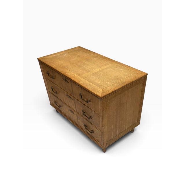 Hollywood Regency Vintage Mastercraft Burl Wood Three-Drawer Chest or Nightstand For Sale - Image 3 of 12