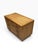 Hollywood Regency Vintage Mastercraft Burl Wood Three-Drawer Chest or Nightstand For Sale - Image 3 of 12