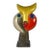Mid 20th Century Cubist Stone Sculpture Bust: Abstract Face, Primary Colors For Sale