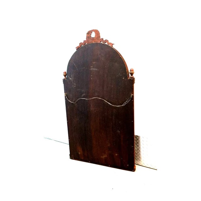 1940s 1940s French Shabby Wall Mirror For Sale - Image 5 of 6