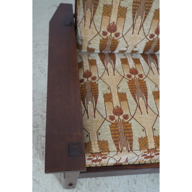 Stickley Mission Oak Reclining Morris Chair For Sale In Philadelphia - Image 6 of 18