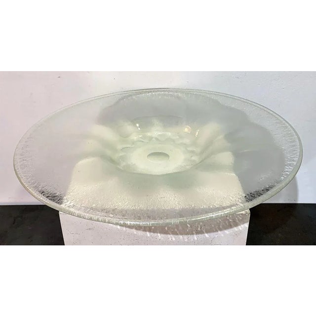 Glass Bowl by W. J. Rozendaal for Kristalunie Maastricht, 1950s For Sale - Image 9 of 9