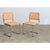 Pair of Italian Vintage Breuer Cesca Style Side Chairs With Cane Seats For Sale - Image 12 of 14