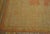 Supreme Peach Color With a Small Detail Medallion Antique Turkish Oushak Rug For Sale - Image 9 of 11