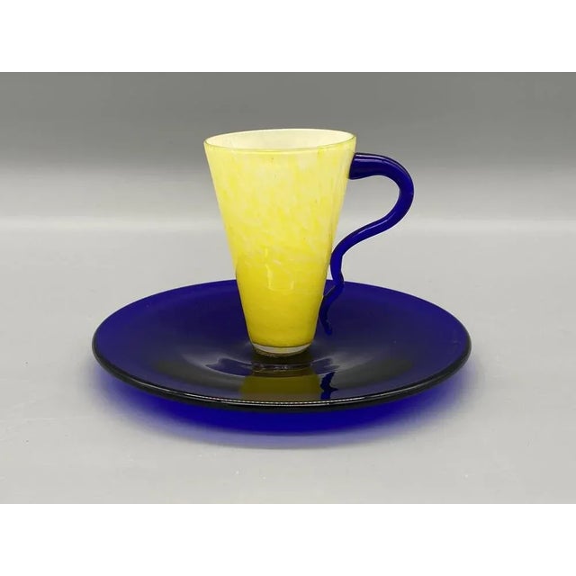 Murano Glass Cup by Ivan Baj for Arcade, Italy For Sale - Image 5 of 9