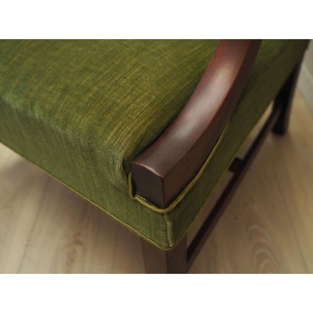 Vintage Danish Mahogany Lounge Chair, 1970s For Sale - Image 11 of 18