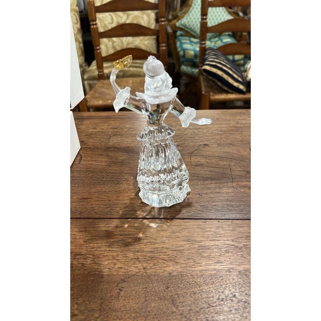 An exquisite Swarovski Crystal Annual Edition 2002 "Isadora" figurine from the "Magic of Dance" collection, designed by...