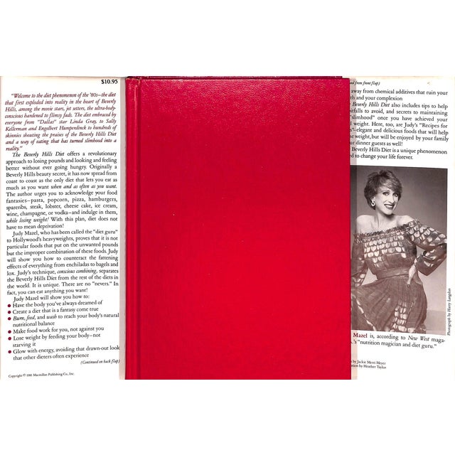 MAZEL, Judy [262] pp. Macmillan Publishing Co., Inc. 1981 8 3/8" x 5 7/8" A revolutionary approach to losing pounds,...