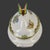 Traditional Late 20th Century Herend Queen Victoria Pattern Small Turin Butterfly Top Sugar Bowl Trinket Box For Sale - Image 3 of 8