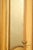 Yellow Vintage Rococo Style Painted & Mirrored Four-Panel Folding Screen For Sale - Image 8 of 18