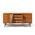 Broyhill Brasilia Mid Century Walnut and Brass Lowboy Dresser For Sale - Image 9 of 10