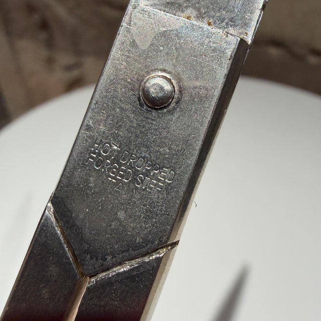 1960s Mid-Century Modern Italian-Made Office or Dressmaking Shears I S A For Sale - Image 13 of 14